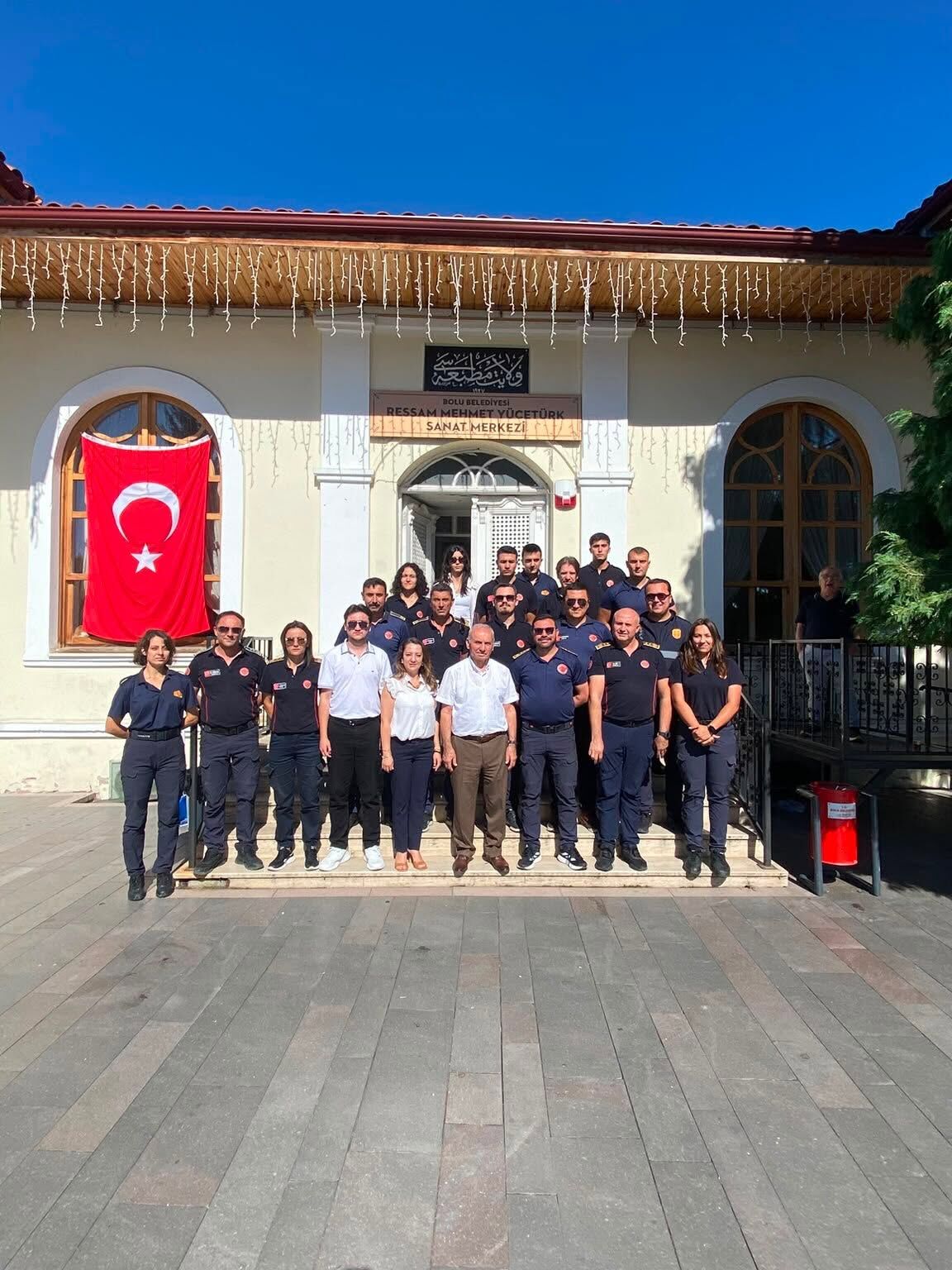 Bolu İtfaiyesinden Kıbrıs Barış Harekâtı Sergisine Anlamlı Ziyaret (3)