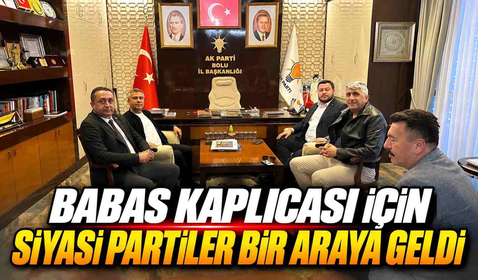 Babas Kaplıcası İçin Ortak Çözüm Arayışı