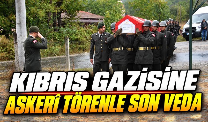 Kıbrıs Gazisi Mehmet Cengiz Son Yolculuğuna Uğurlandı