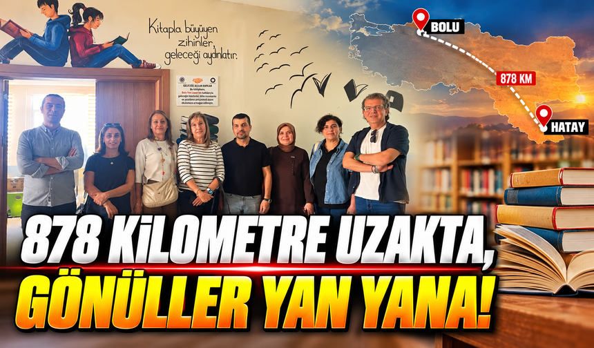 Bolu Fen Lisesinden Hatay’a Kardeşlik Mirası