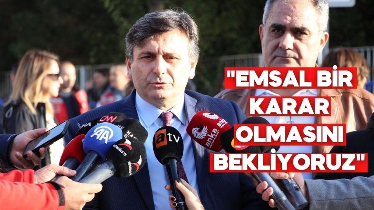 Oğlunu Grand Kartal Otel yangınında kaybeden Danıştay Başkanı Gençbay: “Adaletin tecellisini bekliyoruz”