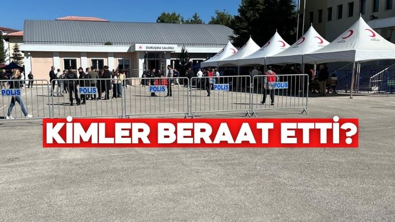 Kartalkaya davasında üç sanık beraat etti