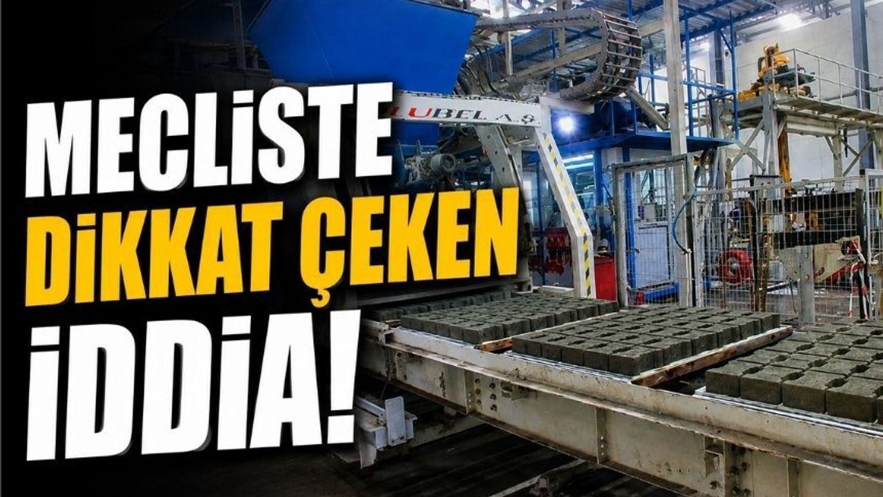 Mecliste Dikkat Çeken İddia! Bolu Bel A.Ş. Çimento Alamıyor Mu?