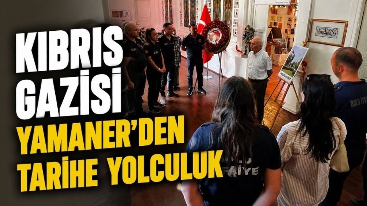 Bolu İtfaiyesinden Kıbrıs Barış Harekâtı Sergisine Anlamlı Ziyaret