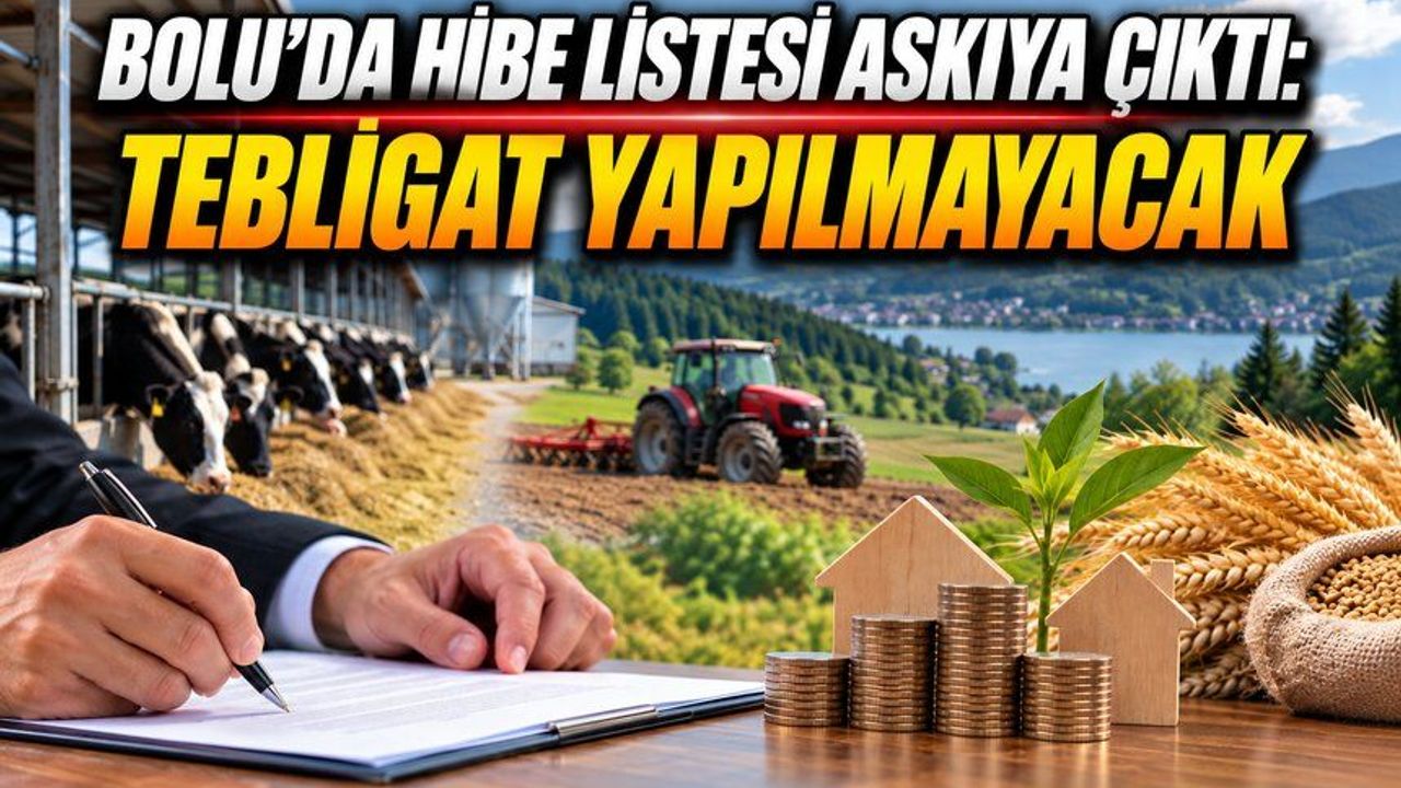 Bolu’da Hibe Kazananlar Belli Oldu: Son Tarih 27 Ekim