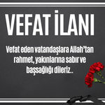Bolu’da Vefat İlanları (31.08.2025)