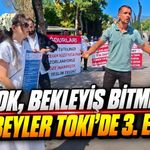 Bolu Salıbeyler TOKİ’de Öfke Dinmiyor: Hak Sahipleri 3. Kez Eylemde