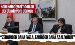 Bolu Belediyesi'nden su ücretinde yeni dönem