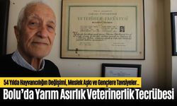 Bolu’da Yarım Asırlık Veterinerlik Tecrübesi