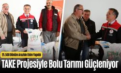 TAKE Projesiyle Bolu Tarımı Güçleniyor