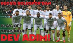 GEOSIS BOLUSPOR’DAN PLAY-OFF YARIŞINDA DEV ADIM!