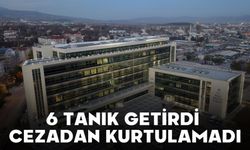 6 Tanık Getirdi, Cezadan Kurtulamadı