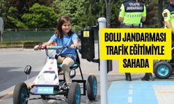BOLU JANDARMASI TRAFİK EĞİTİMİYLE SAHADA