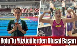 Bolu’lu Yüzücülerden Ulusal Başarı