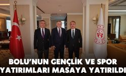 BOLU’NUN GENÇLİK VE SPOR YATIRIMLARI MASAYA YATIRILDI