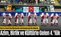 Bolu’yu Temsil Eden Öğretmenler Halk Oyunlarında Göz Doldurdu