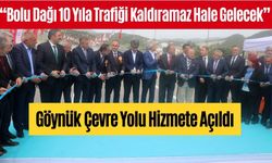 Göynük Çevre Yolu Hizmete Açıldı