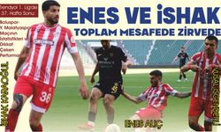 ENES ALIÇ VE İSHAK KARAOĞUL TOPLAM MESAFEDE ZİRVEDE