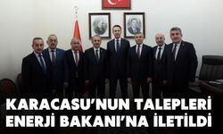 KARACASU’NUN TALEPLERİ ENERJİ BAKANI’NA İLETİLDİ