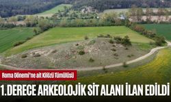 KİLÖZÜ TÜMÜLÜSÜ 1.DERECE ARKEOLOJİK SİT ALANI İLAN EDİLDİ