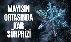 MAYISIN ORTASINDA KAR SÜRPRİZİ