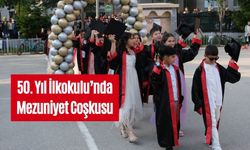 50. Yıl İlkokulu’nda Mezuniyet Coşkusu