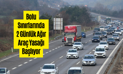 Bolu’da ağır taşıtların geçişine izin yok