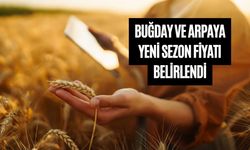 BUĞDAY VE ARPAYA YENİ SEZON FİYATI BELİRLENDİ