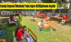 Canip Baysal İlkokulu’nda Agro Kütüphane Açıldı