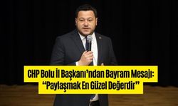 CHP İl Başkanı Karagöz Boluluların Bayramını Kutladı