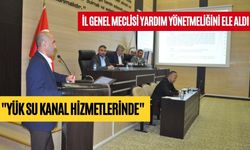İl Genel Meclisi Yardım Yönetmeliğini Ele Aldı