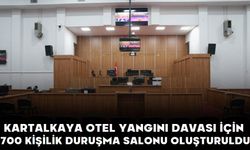 Kartalkaya otel yangını davası için 700 kişilik duruşma salonu oluşturuldu