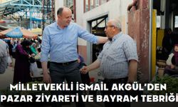 Milletvekili İsmail Akgül’den Pazar Ziyareti ve Bayram Tebriği