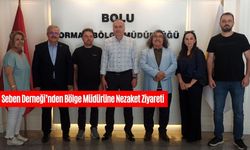 Seben Derneği’nden Bölge Müdürüne Nezaket Ziyareti