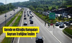TEM Otoyolu'nda bayram yoğunluğu