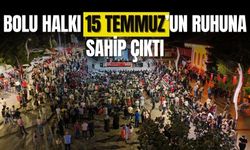 Bolu’da 15 Temmuz’un Direniş Ruhu Unutulmadı