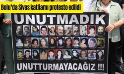 Bolu’da Sivas katliamı protesto edildi