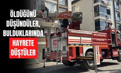 ÖLDÜĞÜNÜ DÜŞÜNDÜLER, BULDUKLARINDA HAYRETE DÜŞTÜLER