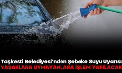 Taşkesti Belediyesi’nden Şebeke Suyu Uyarısı