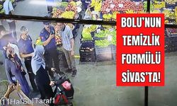 BOLU’NUN TEMİZLİK FORMÜLÜ SİVAS’TA!  İZMARİT ATANA ANINDA CEZA
