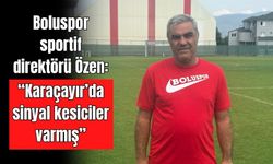 Boluspor sportif direktörü Özen’den transfer ve GPS sistemi açıklaması