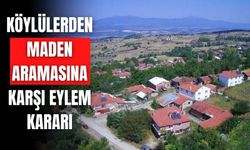 Köylülerden Maden Aramasına Karşı Eylem Kararı