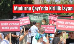 FABRİKALARIN DEREYE BIRAKTIĞI ATIKLARA TEPKİ İÇİN YÜRÜDÜLER
