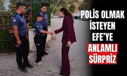 Mudurnu’da Özel Bir Gün: Efe Polis Üniformasıyla