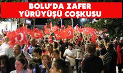 Bolu’da Zafer Yürüyüşü Coşkusu