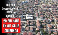 Bolu’nun Sosyoekonomik Karnesi Açıklandı