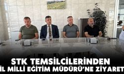 STK TEMSİLCİLERİNDEN İL MİLLİ EĞİTİM MÜDÜRÜ’NE ZİYARET