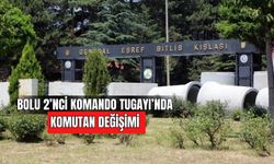 BOLU 2’NCİ KOMANDO TUGAYI’NDA KOMUTAN DEĞİŞİMİ