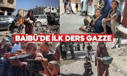 BOLU'DA GAZZE’DEKİ ZULÜM AKADEMİK YILIN İLK DERSİNDE GÜNDEME GELİYOR