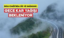 Bolu Dağı’nda Sis ve Sağanak: Gece Kar Yağışı Bekleniyor